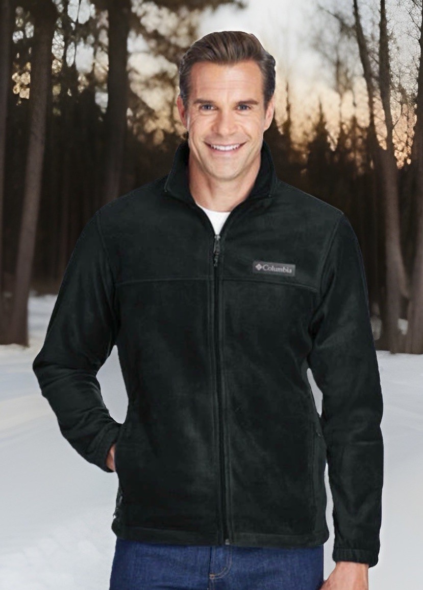 Columbia Steens Mountain Full-Zip Fleece Jacket Mens 2XL New Fast Ship thumbnail 4