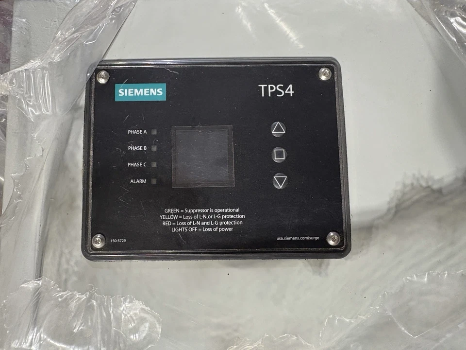 NOVO Siemens Industrial TPS4E12300XD2 SPD TIPO 2 TIPO AMBIENTAL 4 480/277V - Imagem 3 de 4