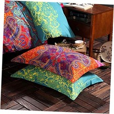 Omelas 2 Pack Bohemian Pillowcase Standard Size for Hair Queen Mjh-pillowcases