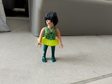 Playmobil figurine danseuse de ballet en robe tutu verte