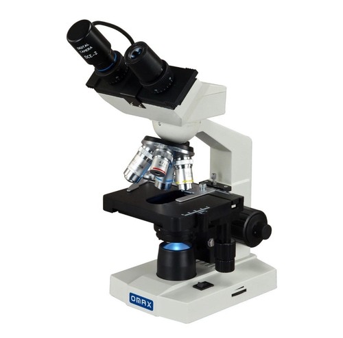 OMAX 40X-2500X Binokular Labor Compound LED Mikroskop + Mechanischer Tisch + USB Kamera - Bild 4 von 9