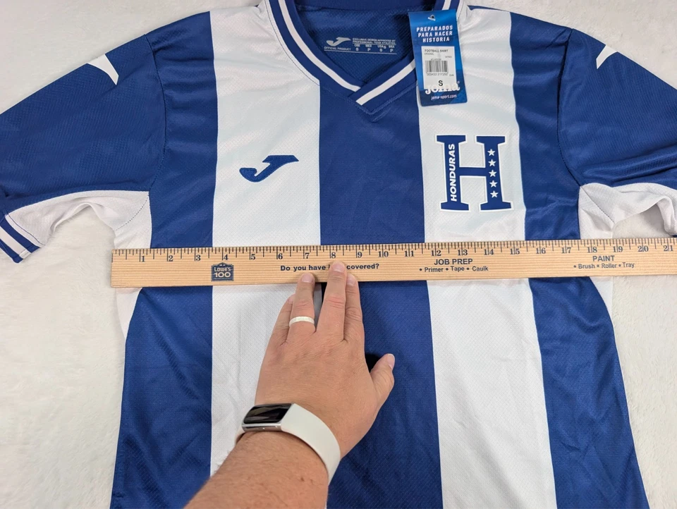 Equipo de fútbol de la Selección Nacional de Honduras camiseta Joma para hombre pequeño 24/25 nuevo con etiquetas Foto 4 de 4