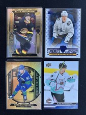 Elias Pettersson 4 Card NHL Ice Hockey Trading Card Lot All Different All Star