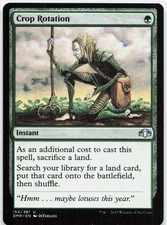 Crop Rotation 154 Uncommon Dominaria Remastered Magic: The Gathering Near Mint