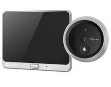 Videocitofono con spioncino Ezviz CS-DP2 3WPFBS,3MP max 2.2W argento - 318500151