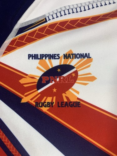 Philippines Tamaraws Rugby League Jersey Men 2XL Team Signed Match Worn #33 - Foto 6 di 16