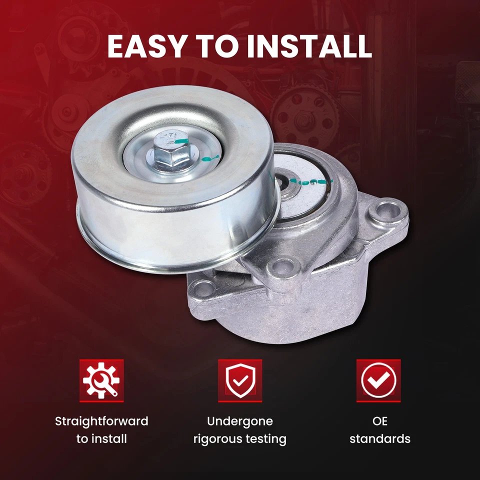 Serpentine Belt Tensioner Assembly for 02-13 Nissan Altima X-Trail Sentra Rogue - Image 4 of 4