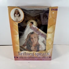 Britney Spears Collectible Bear With Button & Bonus CD (2000)/ In Box