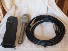 Audio-Technica AT813 Cardioid Condenser Microphone w/ 25 ft Cord Tested