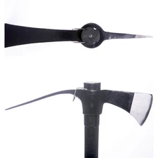 Cutter Mattock : extra-long 45" reinforced handle. 3.5 lb forged head. US Seller