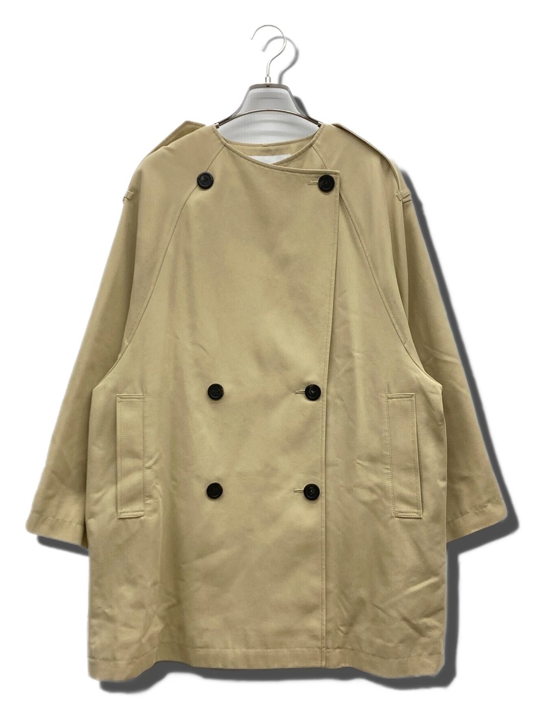 FRAMeWORK Short Trench Blouson 23011200000000 Bei… - image 1