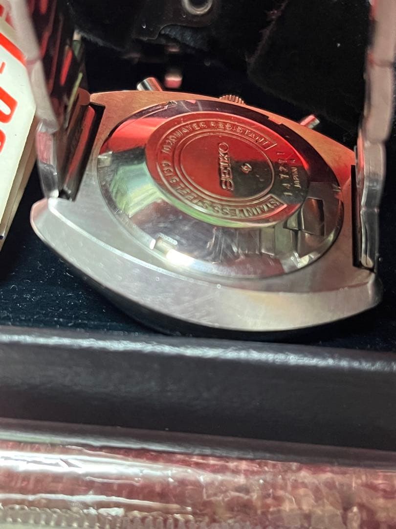 Seiko Speedtimer Automatic Watch Rare with Box Ma… - image 8