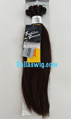 Fashion Source 100% Human Silky Straight Weaving Hand Tied Weaving 12'' ONE Bag