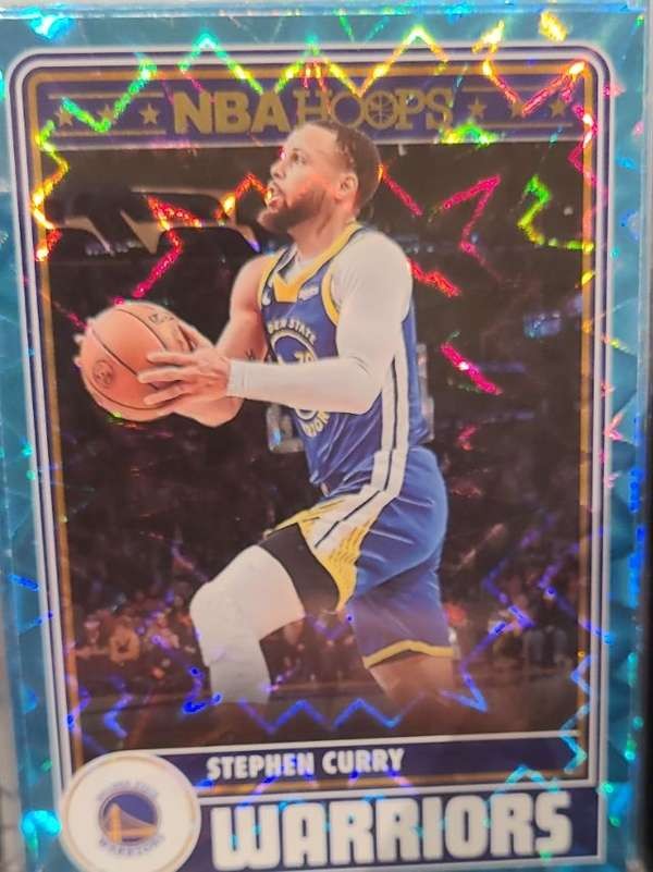 2023-24 Hoops - Teal Explosion #292 Stephen Curry