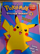 VINTAGE Pokemon Sticker Series 1 Book