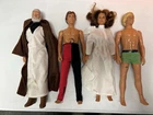 Vintage 1978 Kenner Star Wars 12" Obi Wan, Luke, Leia, Han Solo Figure Lot
