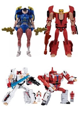 Transformers x Street Fighter II Crossover Action Figure Lot   NEW