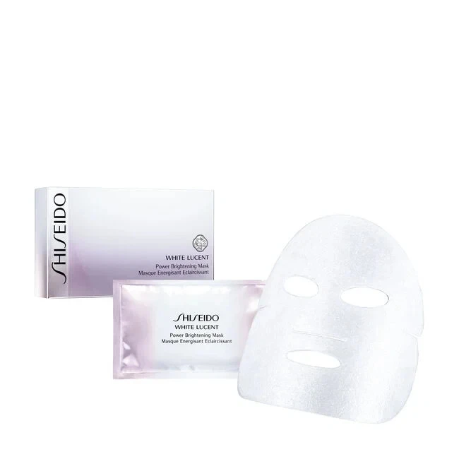 SHISEIDO WHITE LUCENT POWER BRIGHTENING MASK 27ML x 6 SHEETS SH10447 NO BOX - Image 2 of 2