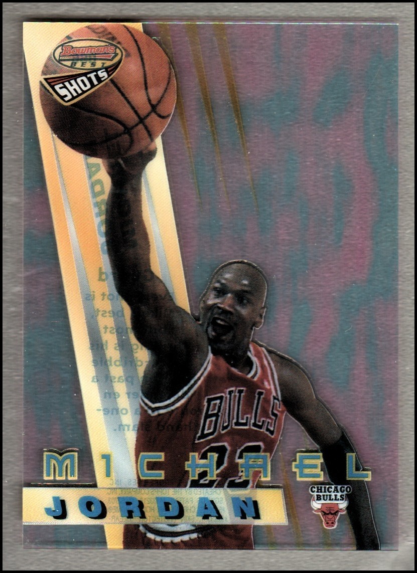 1996-97 Bowman's Best Shots #BS6 Michael Jordan BULLS - NM-MT