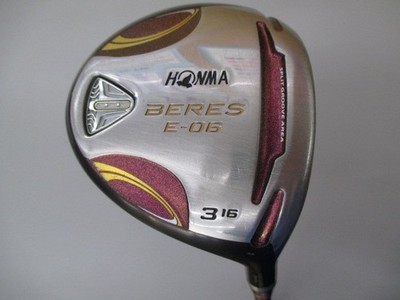 Damen HONMA GOLF BERES E-03 3W Fairwayholz Flex-L 2STAR ARMRQ X38 mit H/C