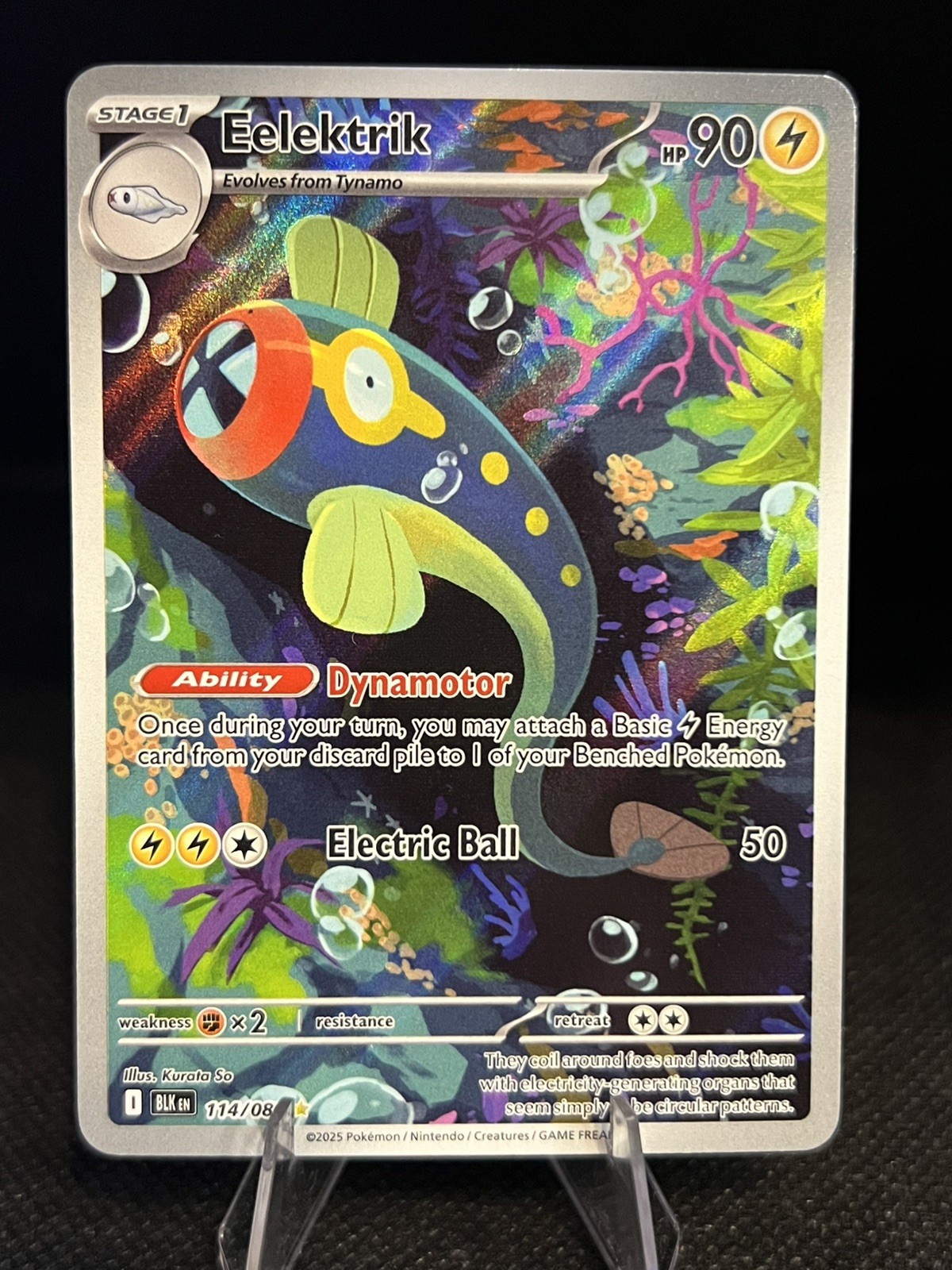 Eelektrik 114/086 Sv: Black Bolt Holo