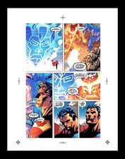 Jim Lee Superman #209 Rare Production Art Pg 17