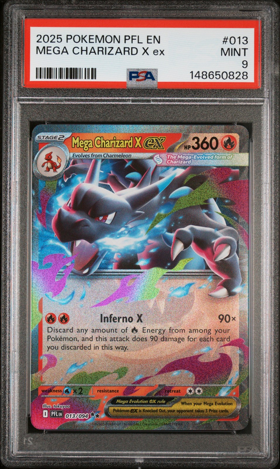 Mega Charizard X ex #13