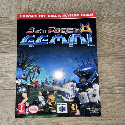 Jet Force Gemini N64 Prima Official Strategy Guide Nintendo 64 (1999, Paperback)