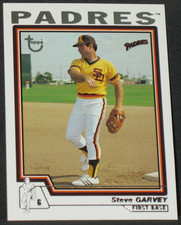 Steve Garvey 2004 Topps Retired Signature Base Card #72 San Diego Padres