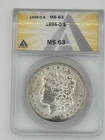 1898-O Morgan Silver Dollar ANACS Graded MS-63