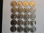 60 Kennedy Coins complete, 1971-2001 P&D INC 1987 — photo 1