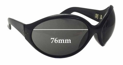 SFx Replacement Sunglass Lenses fits Blinde Double Bubbles - 76mm Wide
