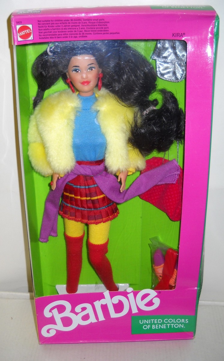 3113 NRFB Mattel United Color of Benetton Kira (Barbie) Doll