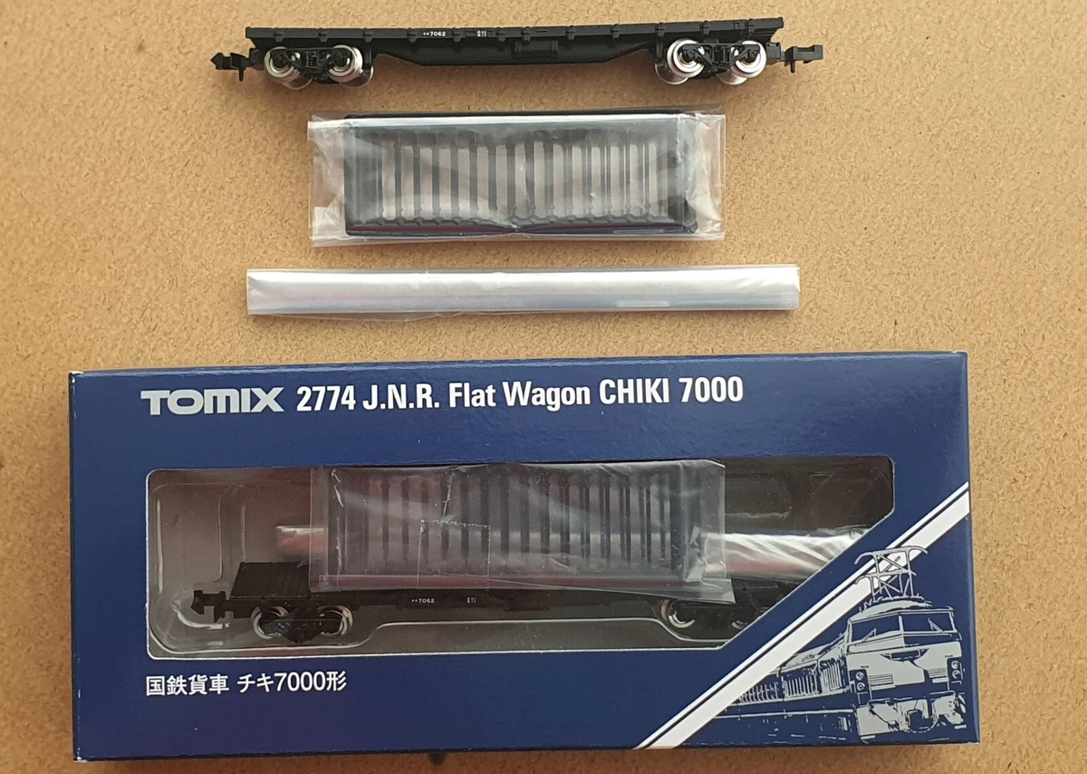 Tomix 2210 – 2 Wagons J.N.R. DE15 Avec Chasse-neige – Échelle N 1:160