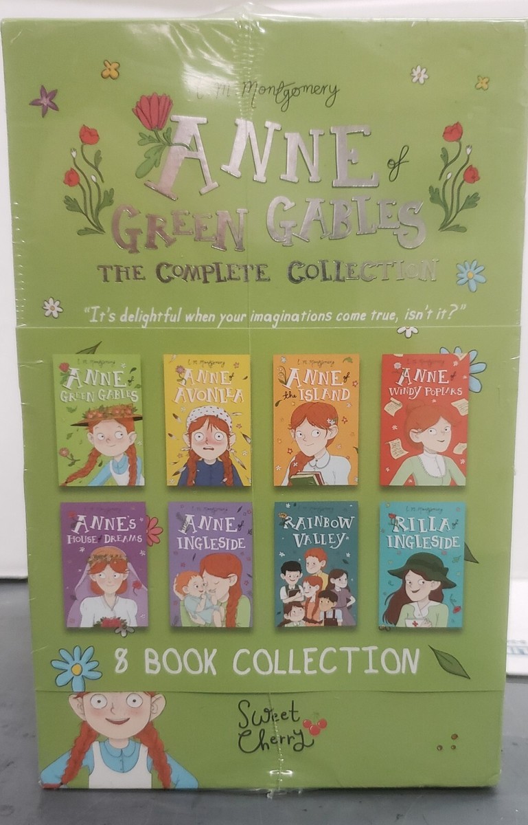 The Complete Anne of Green Gables Collection 8 Book Box Set By