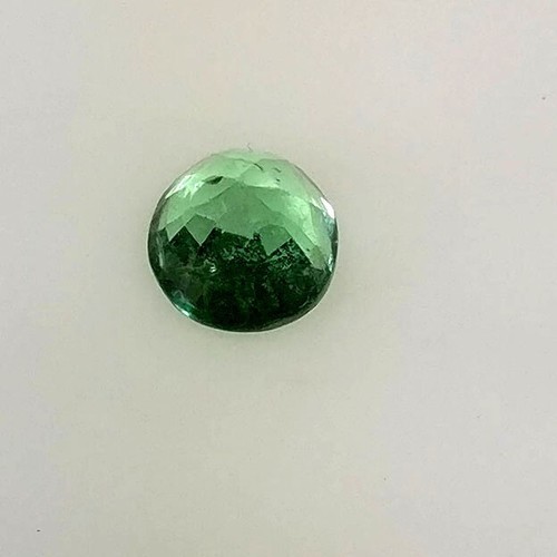 0.94ct Natural Emerald round nice mint green good luster 5.8mm size gemstone - Bild 4 von 4