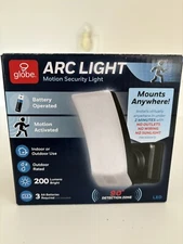ARC LIGHT Motion Security Light Battery Operated Outdoor Rated Motion Activated 