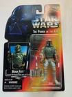 Star Wars (Kenner)  POTF 2 Orange Card "Boba Fett" (Half Circle on Hands)