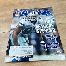 Dallas Cowboy STAR MAGAZINE / NOVEMBER 5, 2011 / ONE ANTHONY SPENCER