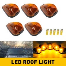 5pcs Top Cab Marker Roof Lights Amber Led For Ford F-250 F-350 F-450 F-550 F-650 5pcs Top Cab Marker Roof Lights Amber Led For Ford F-250 F-350 F-450 F-550 F-650