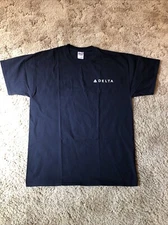DELTA Airlines "SEA Block Party 2013" Seattle, Washington Employee T-Shirt Sz L