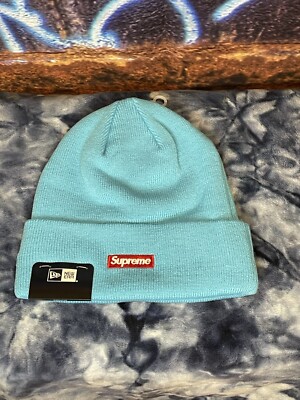 Supreme Swarovski Crystal New Era Beanie S Logo Beanie Teal (New