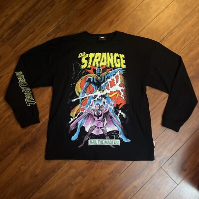 Teddy Fresh X Marvel Dr. Strange Hall The Master! Long Sleeve Tee