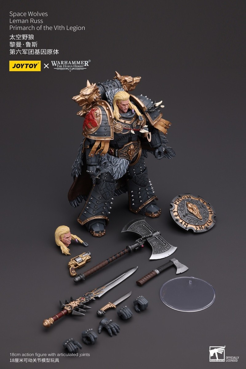 1/18 JOYTOY x Warhammer Space Wolves Leman Russ Primarch of VIth
