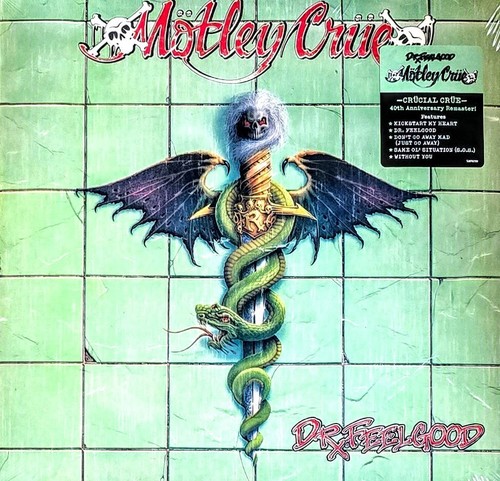 MOTLEY CRUE - DR. FEELGOOD - VINYL LP " NEW, SEALED "