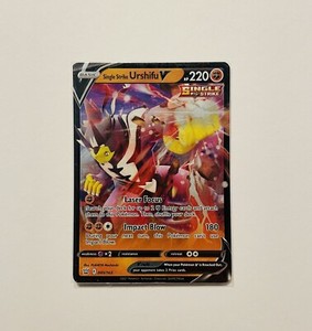 Pokémon TCG Single Strike Urshifu V - Sword & Shield Battle Styles 085/163 - NM