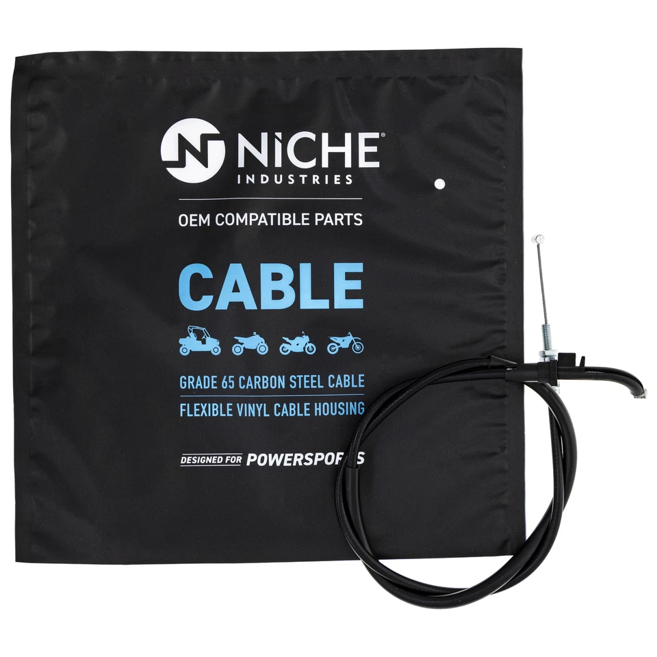 Juego de cables de acelerador de empuje de nicho para Suzuki Kawasaki Ninja 500 54012-0058 Foto 2 de 4