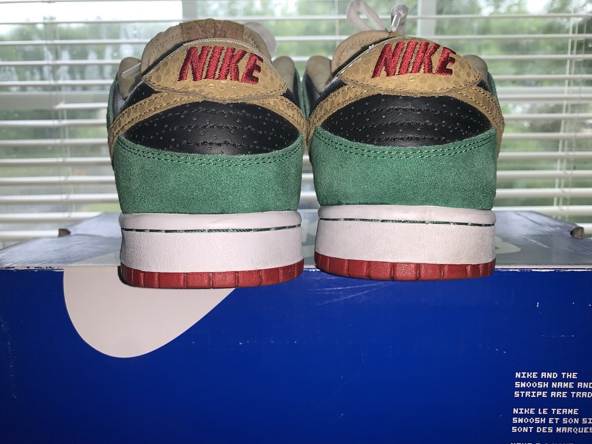 靴 Nike SB Dunk Low \"Miller High Life\" Nike SB Dunk Low Miller High Life Men's - 313170-008 - US