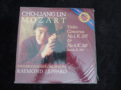 MOZART, Violin Concertos Nos. 1 & 4 Ch-Liang Lin ECO USA New Sealed LP FREE SHIP