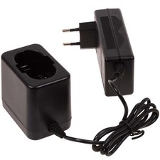 Ladeadapter kompatibel mit Bosch FLEX Bbm 596 B 7,2V-24V   Schwarz